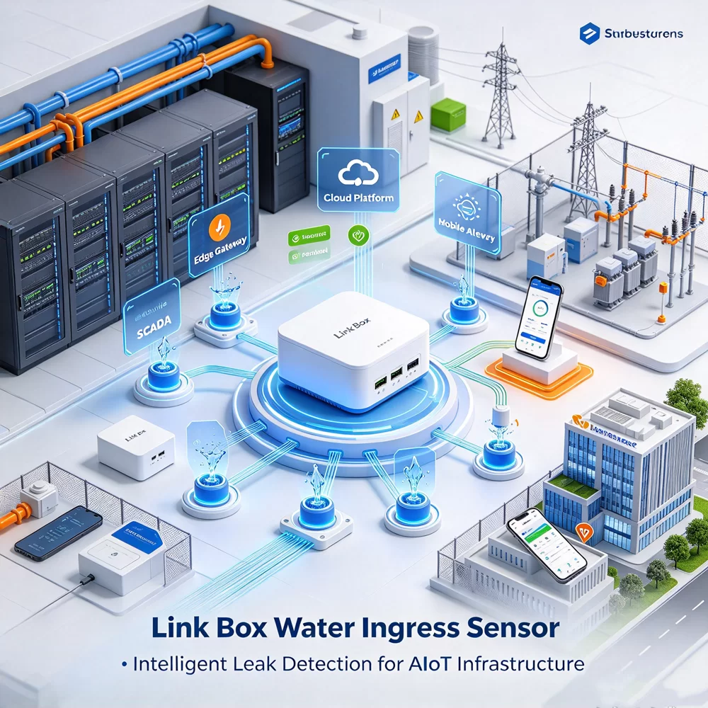 How a Link Box Water Ingress Sensor Works in AIoT Infrastructure Monitoring